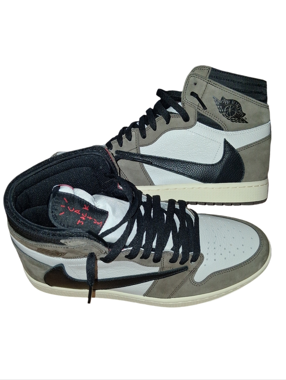 DS Nike Air Jordan 1 Retro High OG SP Travis Scott Mocha Men's Sz 12